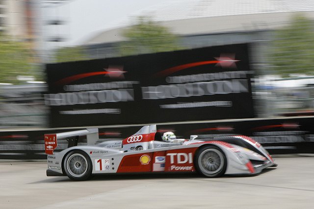 Wood burning Audi for Le Mans. Image by Audi.