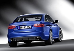 2009 Audi RS6 saloon. Image by Audi.