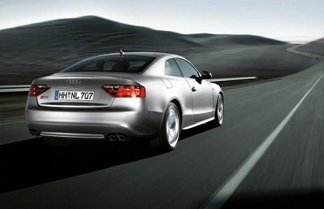 Audi A5 photos leaked before Geneva. Image by Audi.