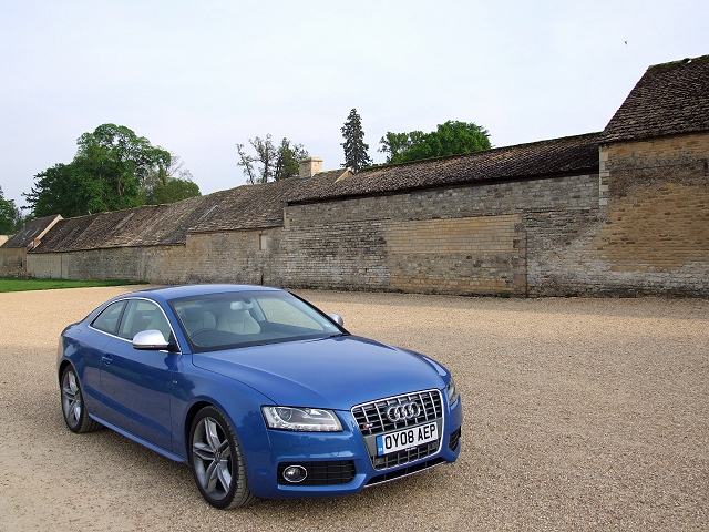 Audi muscles into coupe market. Image by Dave Jenkins.