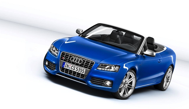 Supercharged S5 tops new A5 Cabriolet line-up. Image by Audi.