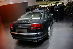 2005 Audi S8 V10. Image by Shane O' Donoghue.