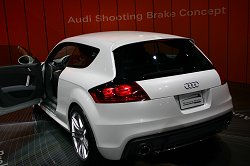 2005 Audi Shooting Brake concept. Image by Shane O' Donoghue. Click here for a larger image. 2005 Audi Shooting Brake concept. Image by Shane O' Donoghue.