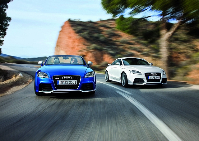 TT RS-ed. Image by Audi.