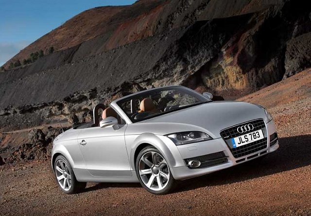 First official pictures of the new TT Roadster! Image by Audi.