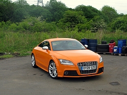 2009 Audi TTS. Image by Mark Nichol.