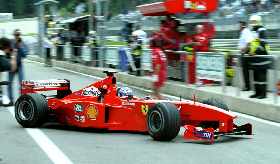 Salo drove well, but a first-lap incident put him out of the points