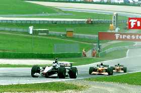 Mika Hakkinen was on form - driving from last to third