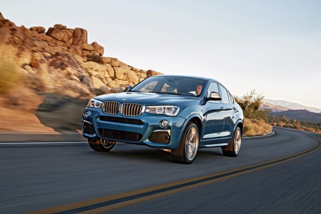 BMW launches X4 M40i SUV. Image by BMW.
