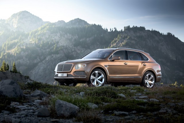 Bentley Bentayga breaks out. Image by Bentley.