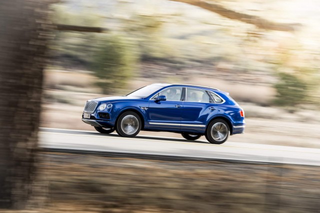 First drive: Bentley Bentayga. Image by James Lipman.