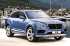 Bentley's first diesel goes into the Bentayga. Image by Bentley.