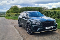 Bentayga Speed loses cylinders, swept capacity - gains so much more, though. Image by Bentley/Matt Robinson.