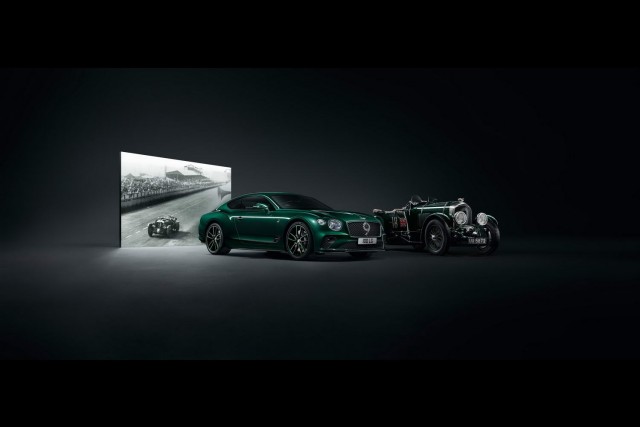 Bentley honours Blower with Conti GT limited edition. Image by Bentley.