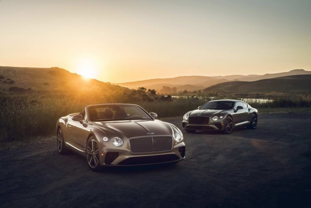 Continental GT V8 on sale for Bentley. Image by Bentley.