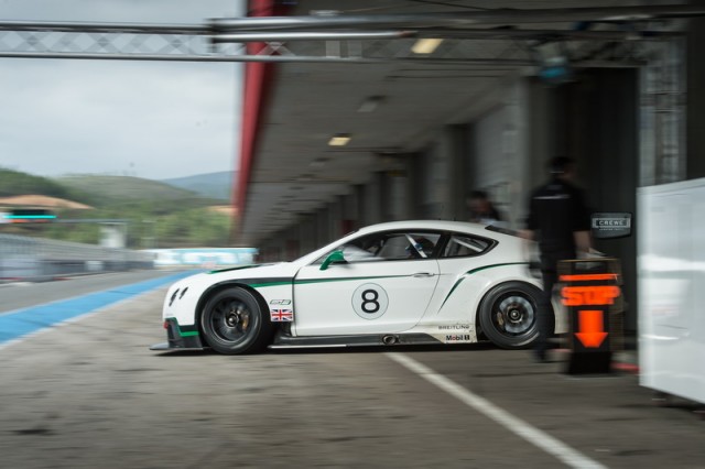 Gallery: Bentley's racer hits the track. Image by Bentley.