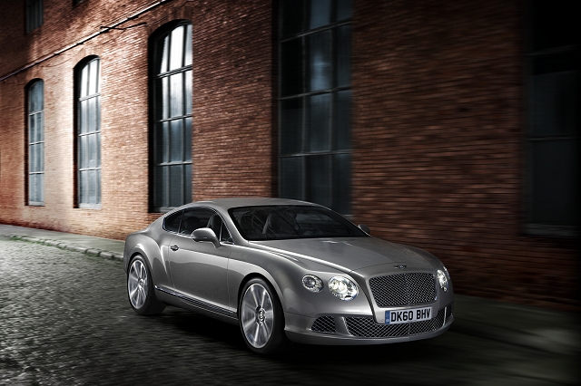 New Bentley Continental GT revealed. Image by Bentley.