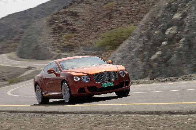 First Drive: Bentley Continental GT. Image by David Shepherd.