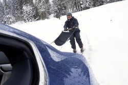 Ski Joring by Bentley Continental GT. Image by Dominic Fraser.