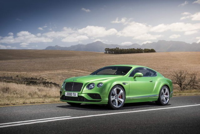 Bentley Continental GT range overhauled. Image by Bentley.