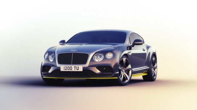 Bentley adds jet-look to Continental. Image by Bentley.