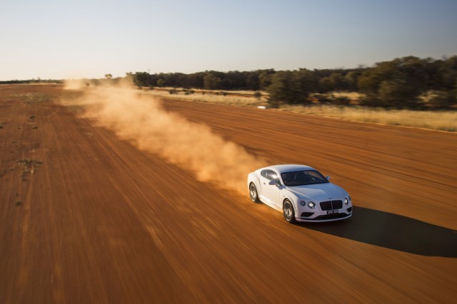 Bentley takes Continental GT to a mad V-Max. Image by Bentley.