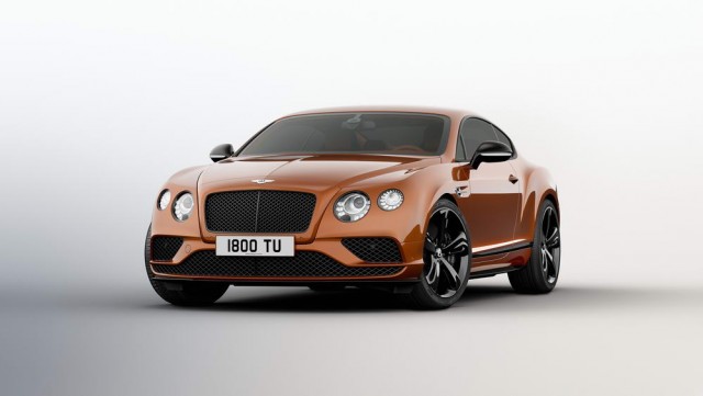 Bentley's Conti GT Speed gets more power. Image by Bentley.