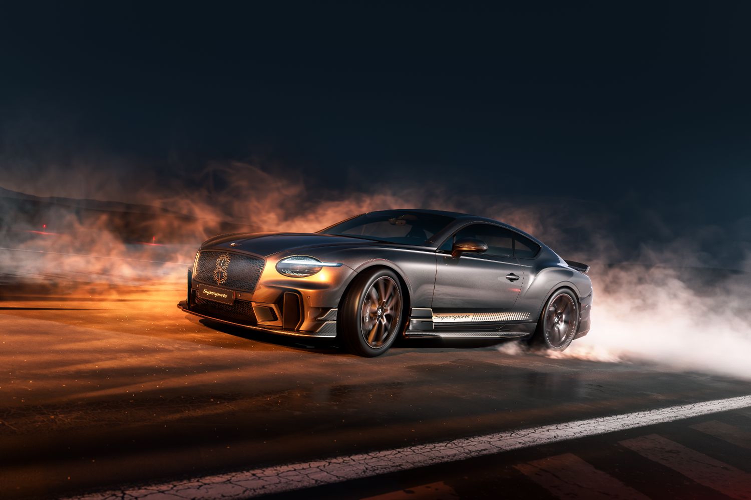 Bentley unveils third Continental GT Supersports. Image by Bentley.