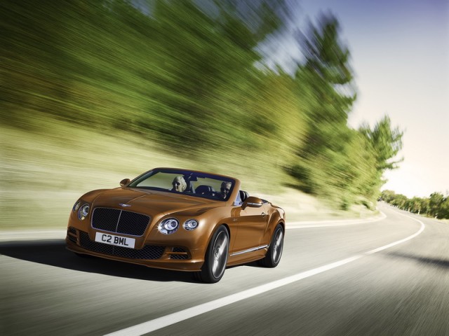 Bentley Continental and Flying Spur updated. Image by Bentley.