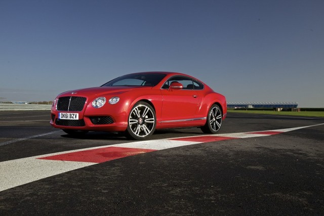 Incoming: Bentley Continental GT V8. Image by Bentley.