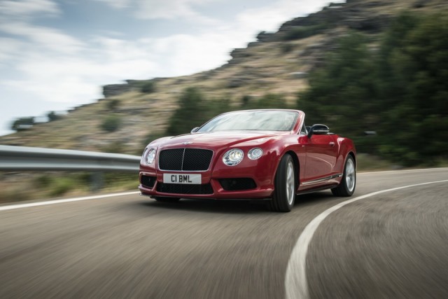 More power for Bentley Continental V8. Image by Bentley.