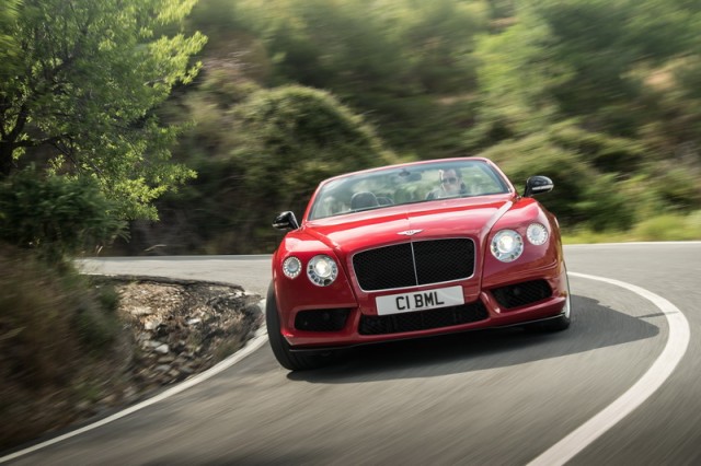 Bentley launches new V8 S version of Conti GT. Image by Bentley.
