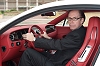 2011 Bentley Continental GT with Jeffery Deaver. Image by Bentley.