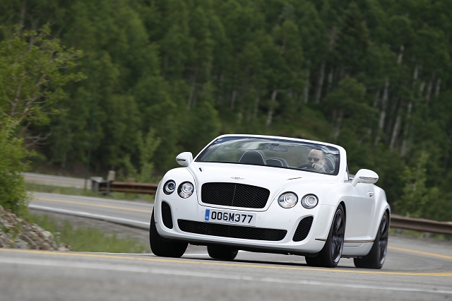 First Drive: Bentley Continental Supersports Convertible. Image by Bentley.