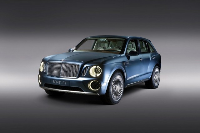 Hybrid power for Bentley SUV. Image by Bentley.
