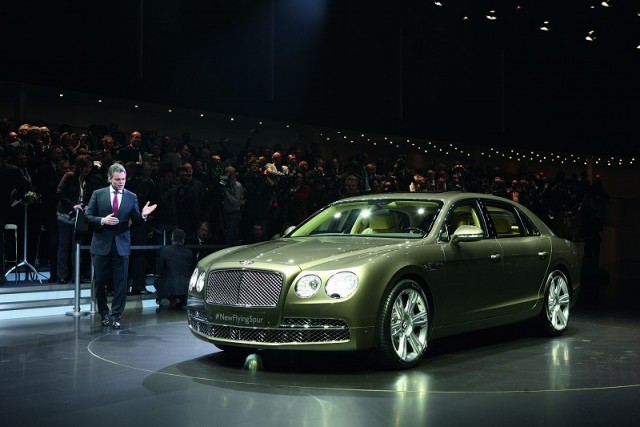 Bentley Flying Spur unveiled. Image by Bentley.