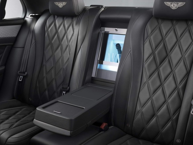 More luxury in Bentley Flying Spur by Mulliner. Image by Bentley.