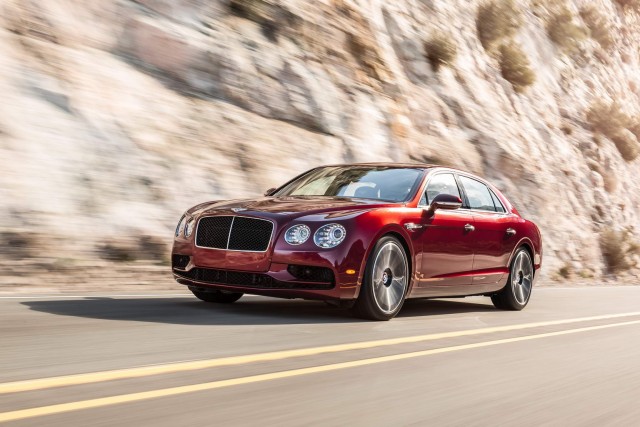 Bentley beefs up Flying Spur with V8 S. Image by Bentley.