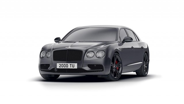 Bentley goes dark for Flying Spur V8 S Black Edition. Image by Bentley.