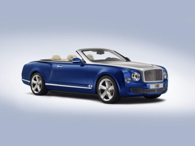 Grand Convertible tops the show for Bentley. Image by Bentley.