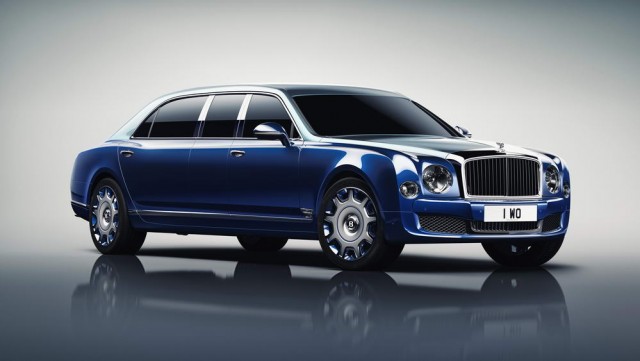 Mulsanne Grand Limousine stretches the point. Image by Bentley.