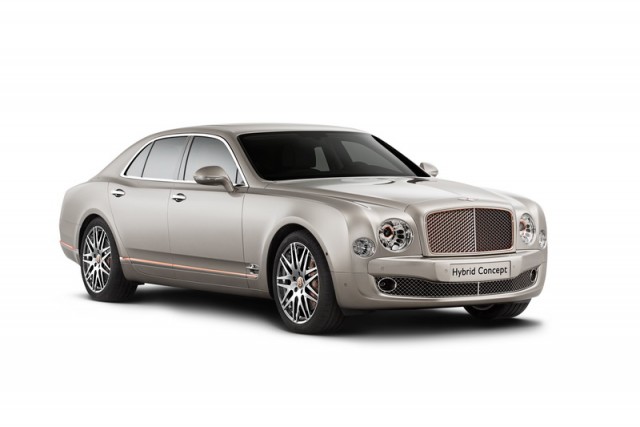 Bentley reveals hybrid Mulsanne. Image by Bentley.