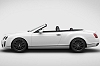 Ice cool Bentley convertible in Geneva. Image by Bentley.
