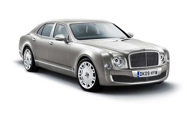 Bentley Mulsanne revealed. Image by Bentley.