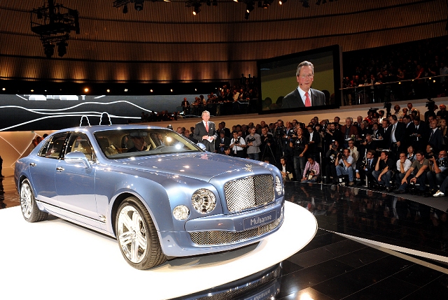 Frankfurt Motor Show: Bentley Mulsanne. Image by United Pictures.