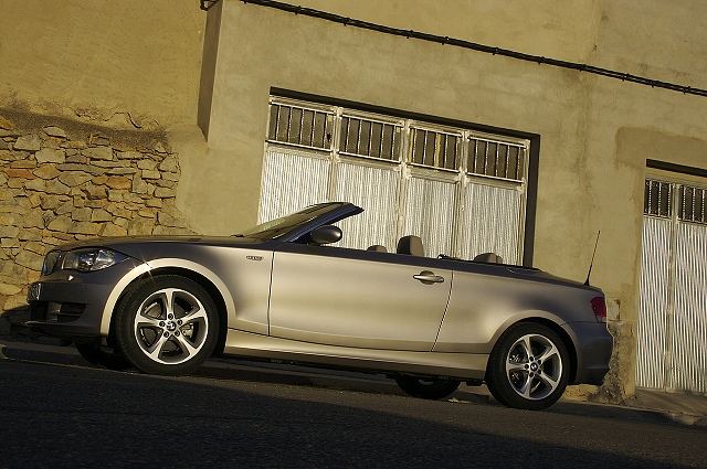 BMW 1 Series Convertible on video. Image by Kyle Fortune.