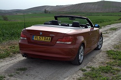 2008 BMW 1 Series Convertible. Image by Shane O' Donoghue.