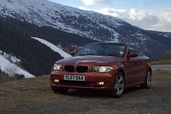 2008 BMW 1 Series Convertible. Image by Shane O' Donoghue.