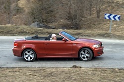 2008 BMW 1 Series Convertible. Image by Shane O' Donoghue.