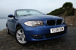 2008 BMW 1 Series Convertible. Image by Alisdair Suttie.
